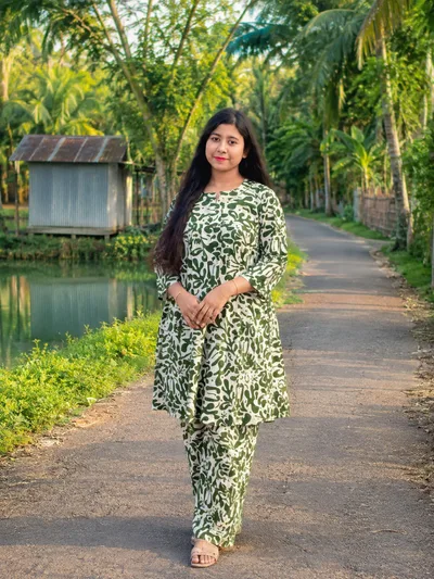 Premium China Linen Fabric by Aurarem — Dresses — Dhaka, Bangladesh | AURAREM