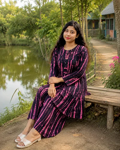 Premium China Linen Fabric by Aurarem — Dresses — Dhaka, Bangladesh | AURAREM