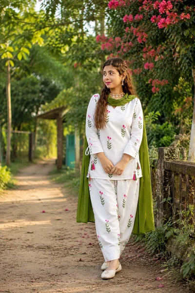 Premium Inspired Three-Piece Dress — Dresses — Dhaka, Bangladesh | AURAREM